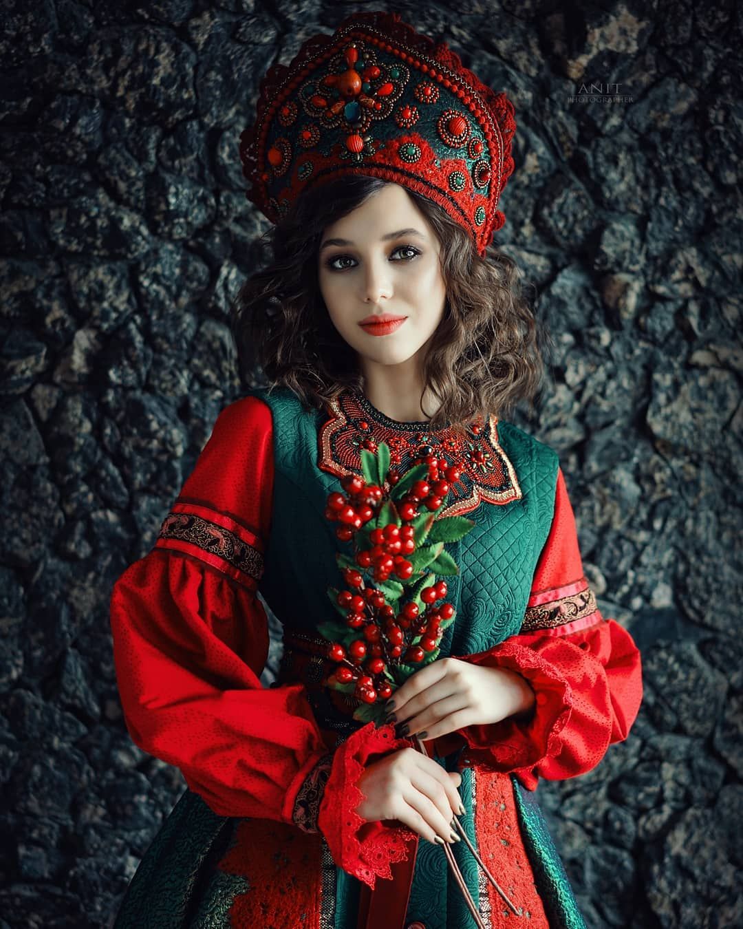 Nude girl Women in Slavic costumes in Asuncion
